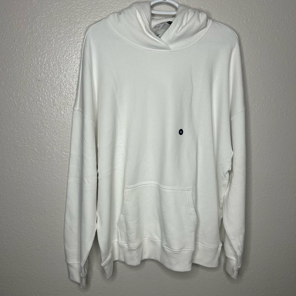 White hooded sweater xl
Hollister